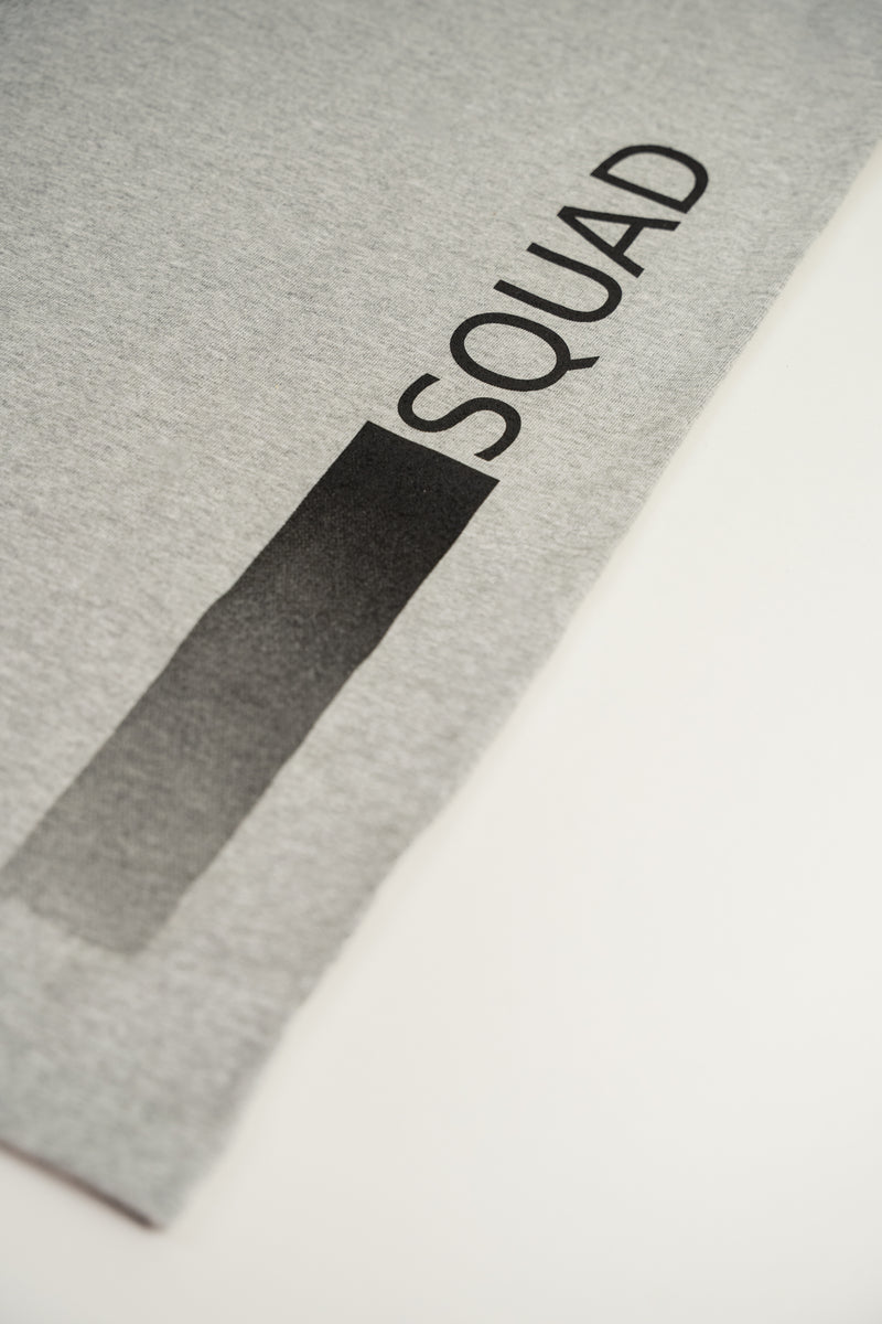 OVERSIZED T-SHIRT HEATHER GREY